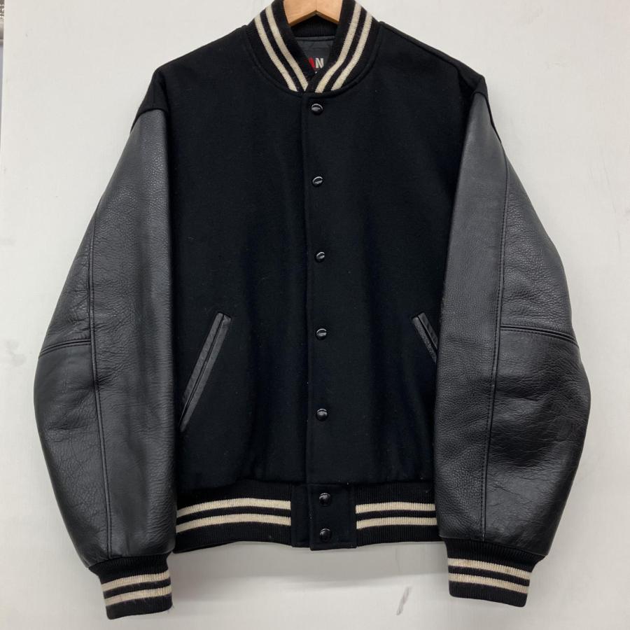 △△ VAN ヴァン スタジャン レザー×ウール LL ヴィンテージ JW-10502