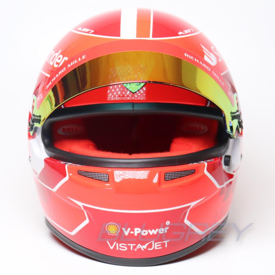 ベル ミニヘルメット 1/2 F1 フェラーリ シャルル・ルクレール 2024