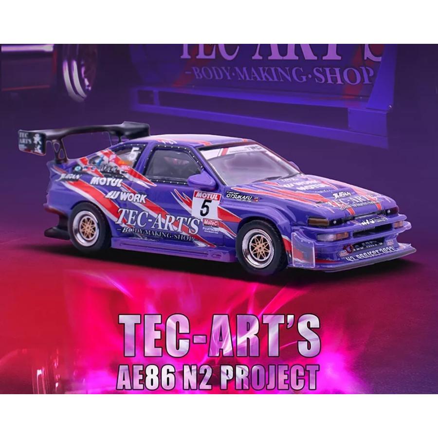 INNO Models イノモデル 1/64 トヨタ スプリンタートレノ (AE86) N2