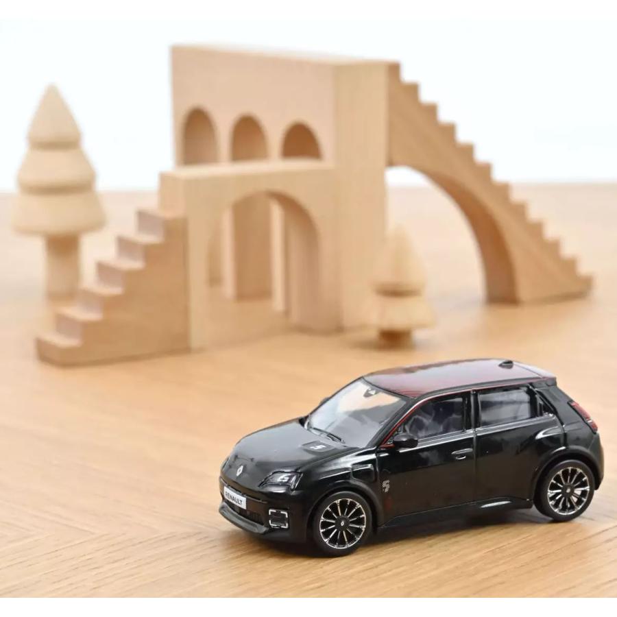 ノレブ（NOREV） 1/43 ルノー 5 Eテック 2024 ブラック サンク NOREV