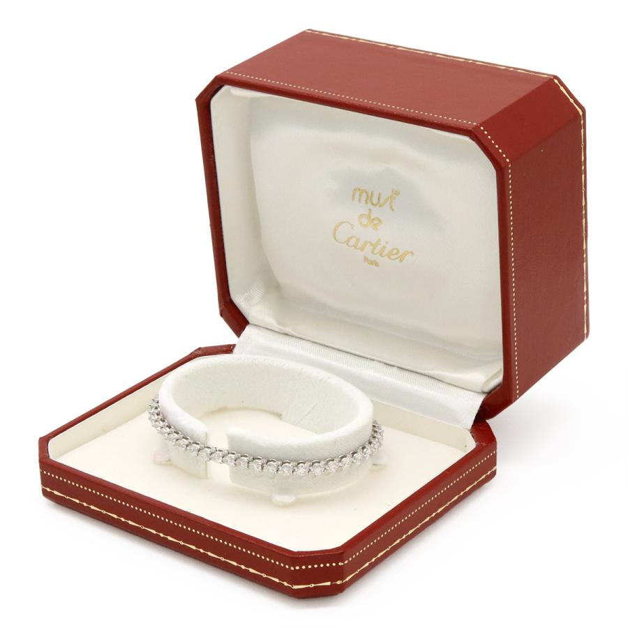 Cartier（カルティエ） テニス ブレスレット フルダイヤモンド Pt950