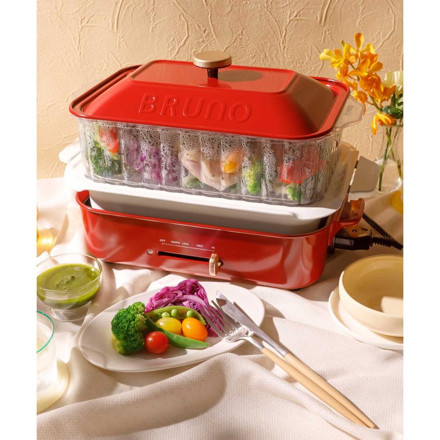 BRUNO（ブルーノ） 公式 コンパクトホットプレート用スチーマー(1段