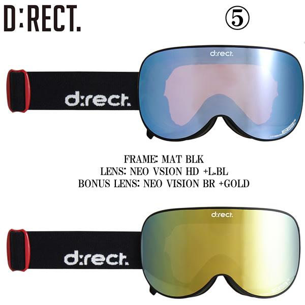 25-26 D:RECT スノーゴーグル SWITCH DNB15: 正規品/ディレクト/DIRECT
