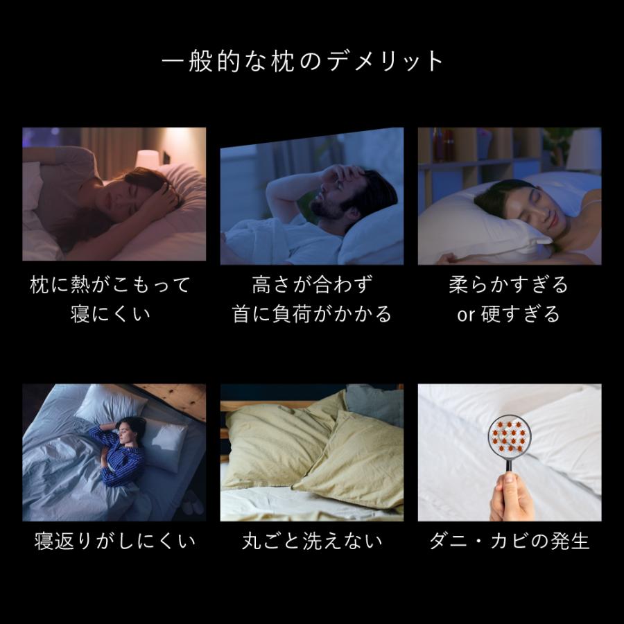 ブレインスリープ 2個セット ピロー 枕 まくら 洗える 肩こり 高反発
