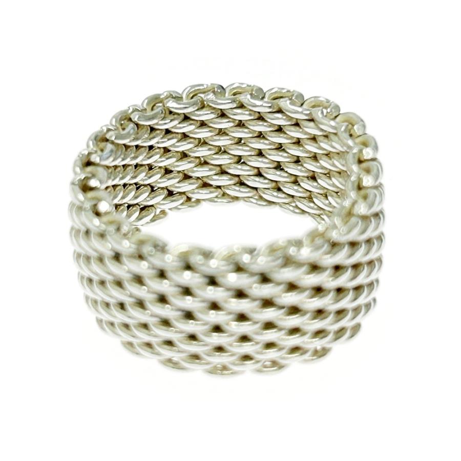 TIFFANY&Co.（ティファニー） シルバー サマセット メッシュ リング