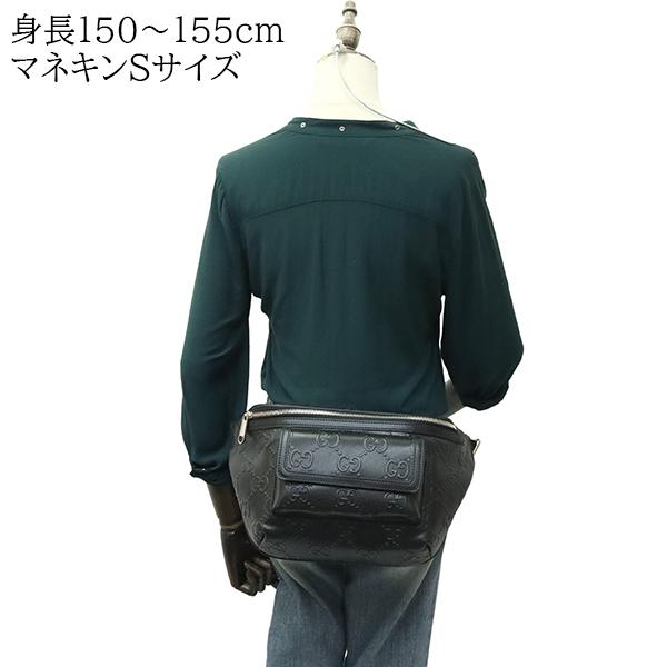 GUCCI（グッチ） ボディバッグ GG ラージ ベルトバッグ GGエンボス