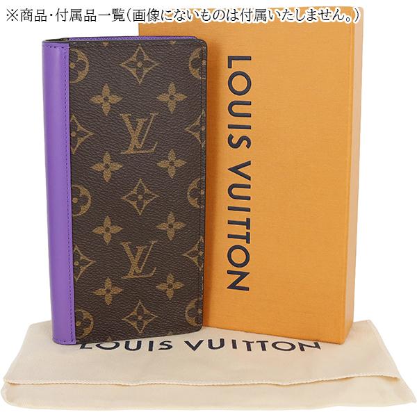 ポルトフォイユ・ブラザ ルイヴィトン 長財布 ポルトフォイユブラザ NM