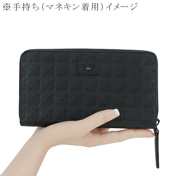 EMPORIO ARMANI エンポリオアルマーニ 財布 長財布 ラウンドファスナー