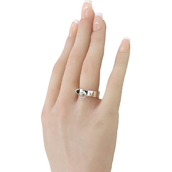 HERMES（エルメス） リング シェーヌダンクル アンシェネ PM シルバー