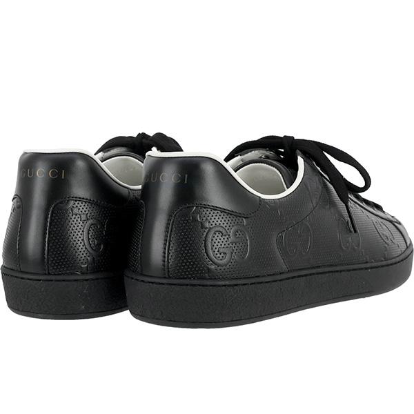 GUCCI（グッチ） エース スニーカー GGエンボスパンチングレザー