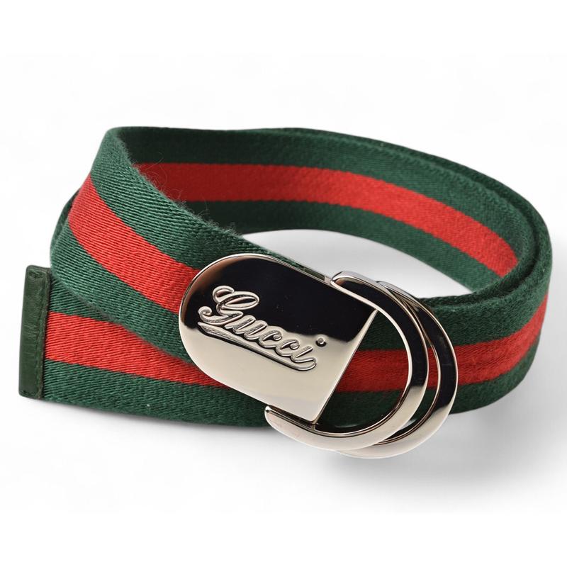 GGキャンバス グッチ ベルト サイズ85 メンズ/レディース GUCCI