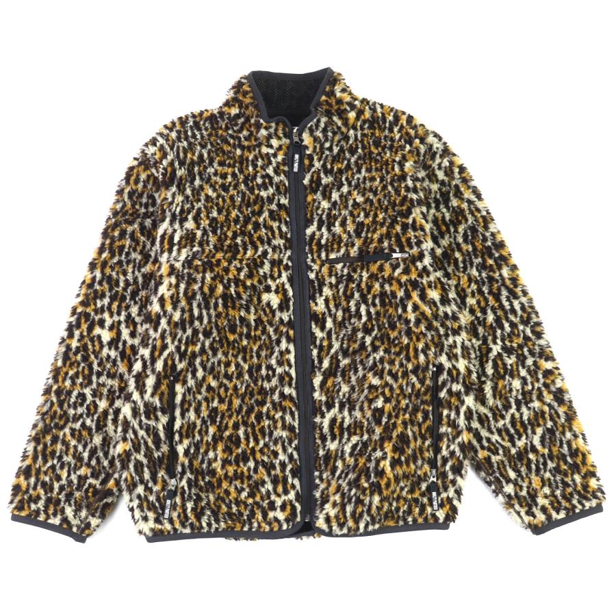 WACKO MARIA（ワコマリア） 美品△WACKO MARIA LEOPARD BOA FLEECE