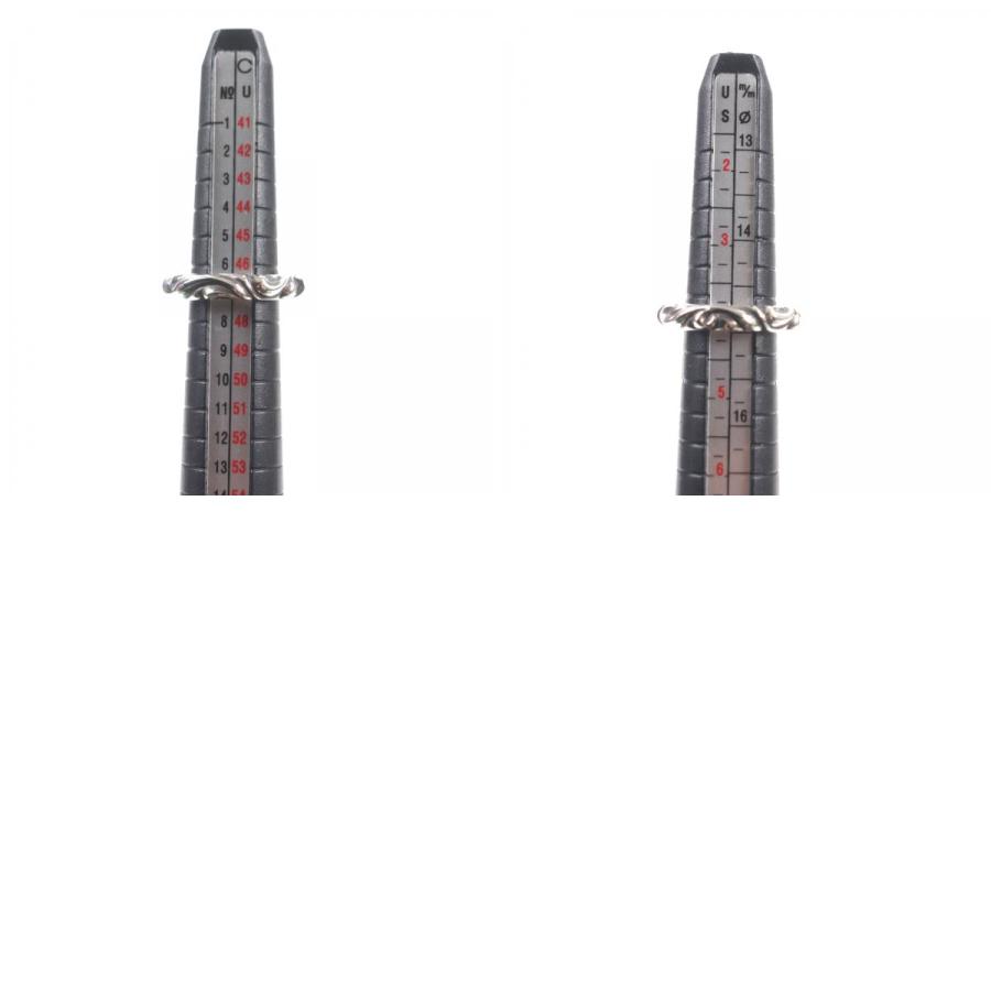 極美品▽CHROME HEARTS クロムハーツ スクロールバンドリング 925 指輪