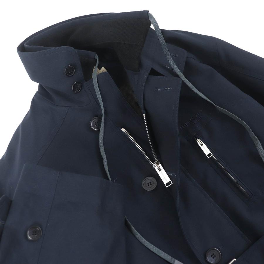 極美品△MAISON KITSUNE メゾンキツネ DU02206WQ0005 ロゴ刺繍