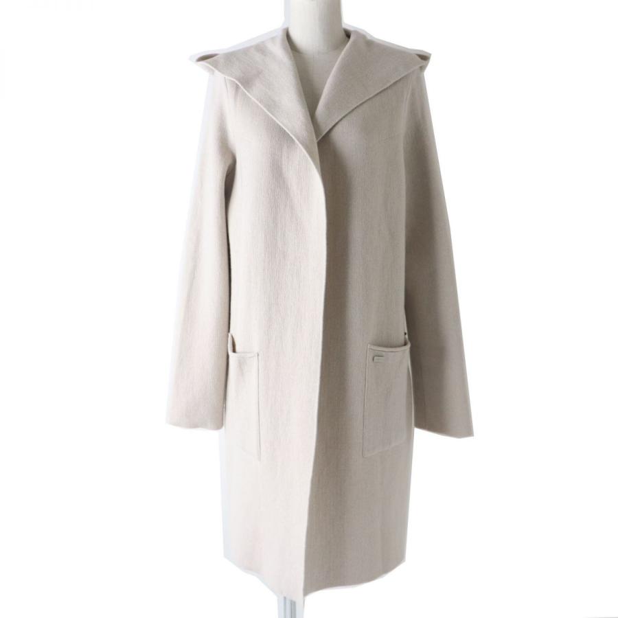 極美品☆正規品 FOXEY フォクシー 40390 ロゴプレート付 カシミヤ100