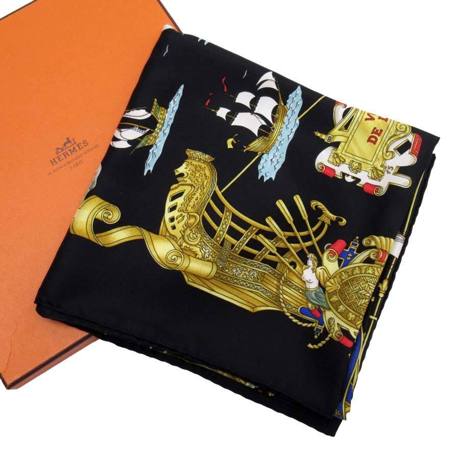 HERMES（エルメス） スカーフ カレ90 VOILES DE LUMIERE 光の帆船