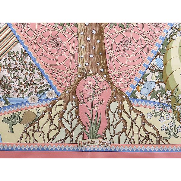 HERMES（エルメス） 新古品 カレ90 Axis Mundi 世界の中心軸 大判