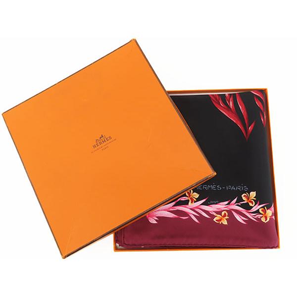 HERMES（エルメス） 未使用 カレ90 H.d'Origny CHEVAL fleuri 花咲く馬