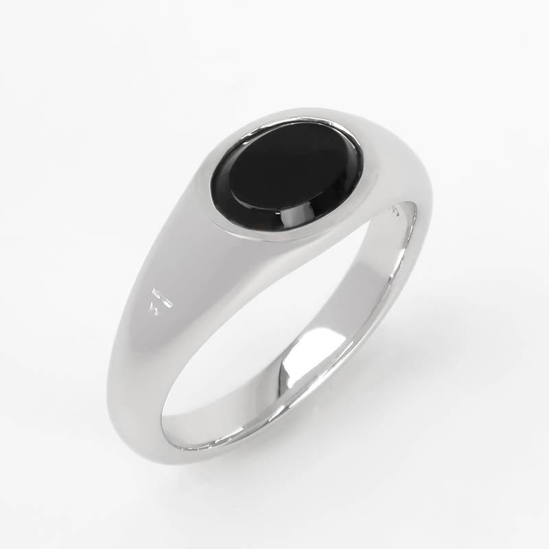 TOM WOOD（トムウッド） 指輪 TOMWOOD Joe Ring Polished Onyx