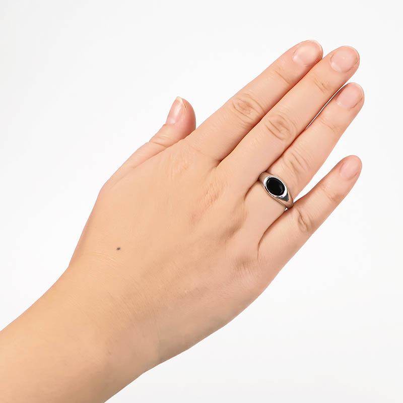 TOM WOOD（トムウッド） 指輪 TOMWOOD Joe Ring Polished Onyx