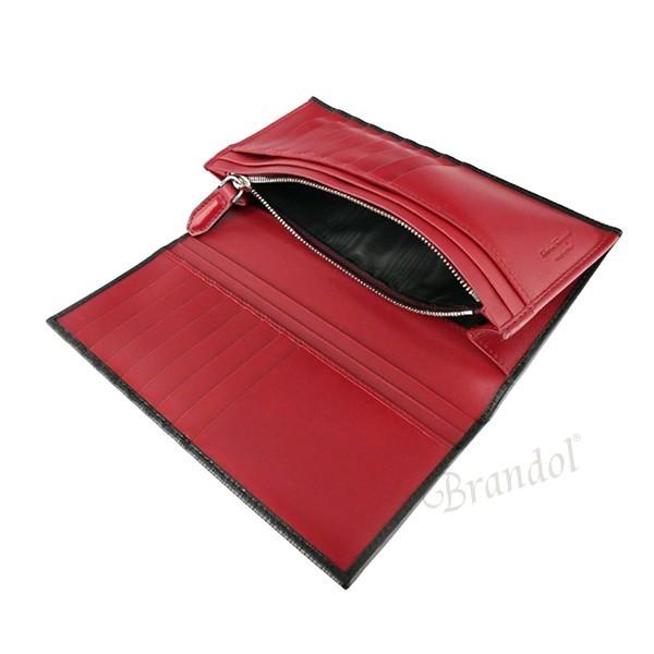 FERRAGAMO（フェラガモ） 長財布 メンズ ダブルガンチーニ レザー