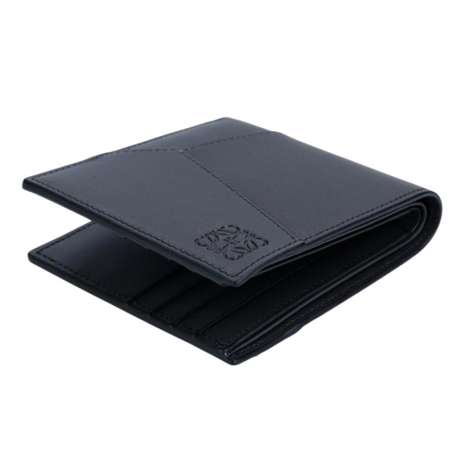 LOEWE（ロエベ） 財布 二つ折り C510302X16 ブラック パズル バイ