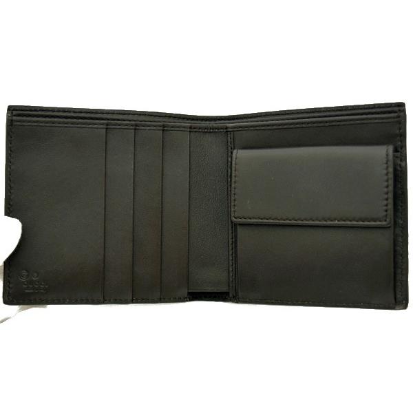グッチシマ グッチ財布 GUCCI 二つ折り財布 メンズ マイクログッチシマ