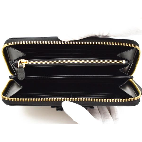 PRADA（プラダ） プラダ財布 ラウンドファスナー長財布 レディ−ス