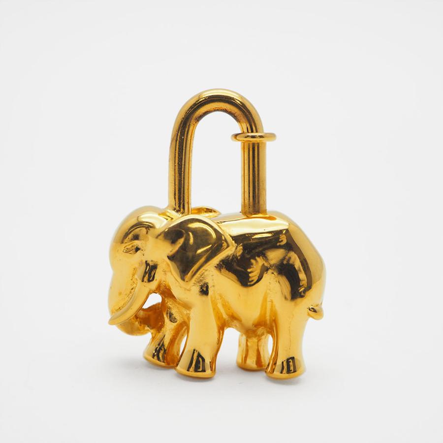 HERMES（エルメス） カデナ チヤーム ペンダントトップ ゴールド 象