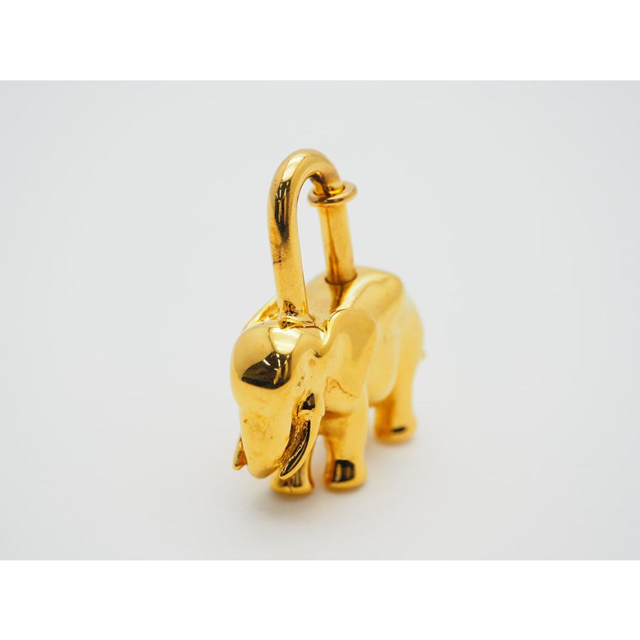 HERMES（エルメス） カデナ チヤーム ペンダントトップ ゴールド 象