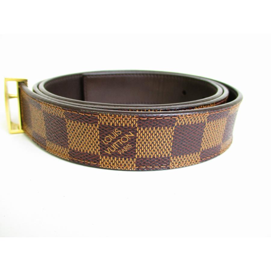 ルイヴィトン LOUIS VUITTON ダミエ サンチュール キャレ ベルト