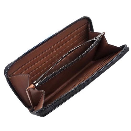 COACH（コーチ） 財布 新作 新品 メンズ ファスナー長財布 カーフ