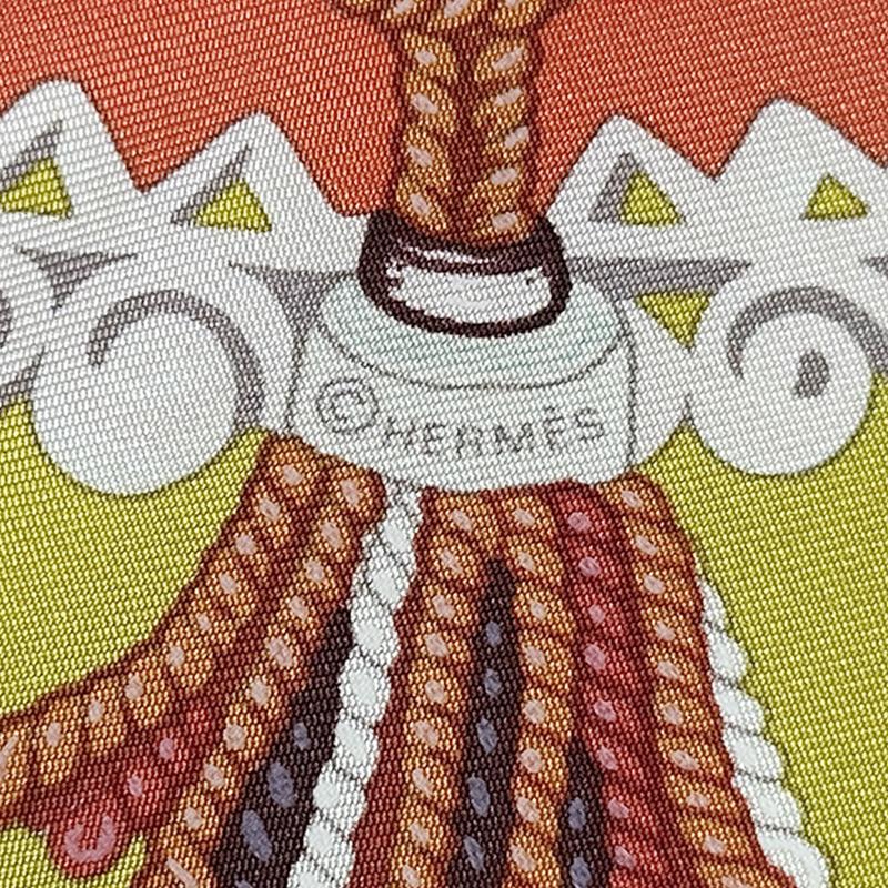 HERMES（エルメス） スカーフ カレ90 Paperoles パプロール 馬車と貴族