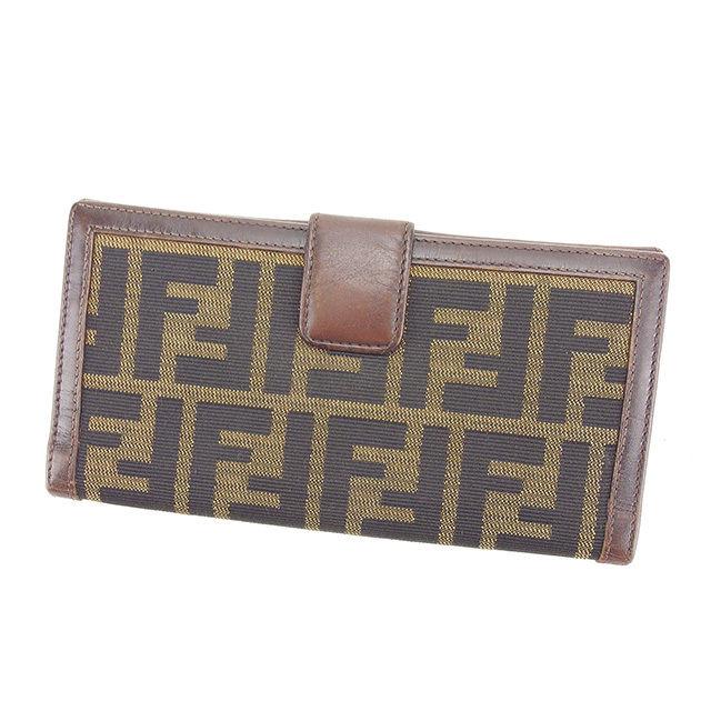FENDI（フェンディ） 【大幅割引☆30%OFF】フェンディ 長財布 Wホック