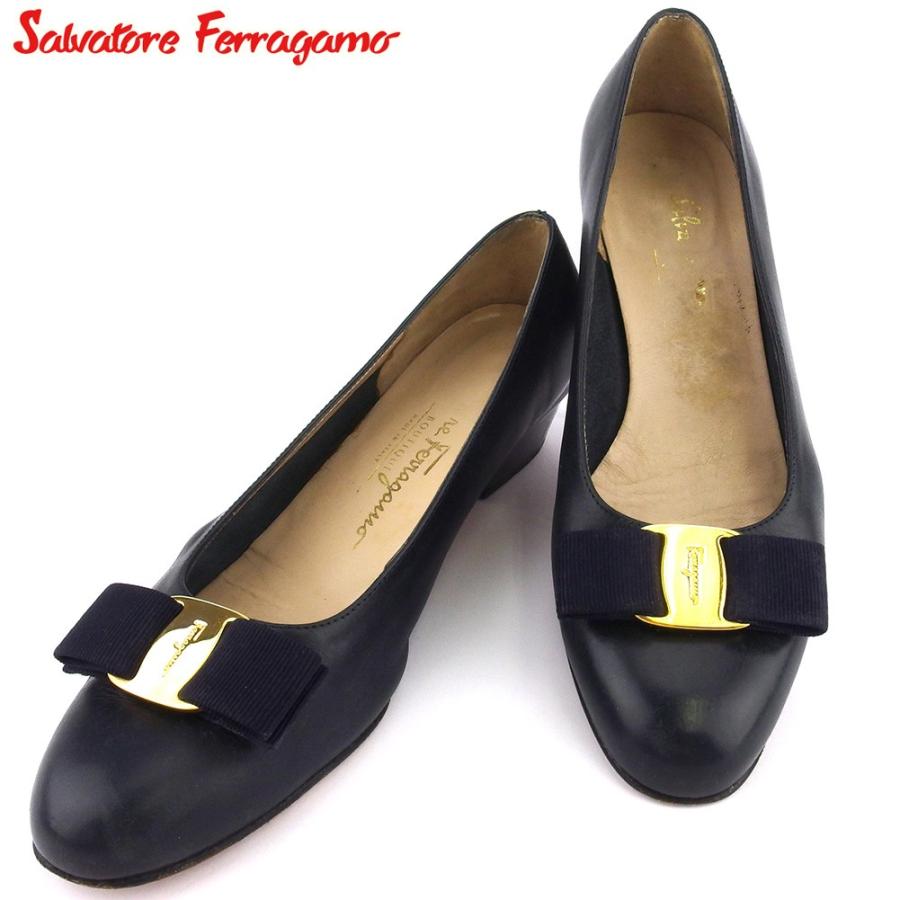 サルヴァトーレ フェラガモ パンプス シューズ 靴 レディース ♯5