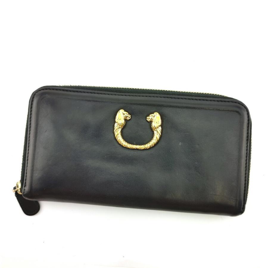 BVLGARI 長財布 本体 黒色 留め具 金色 BVLGARI 長財布 本体 黒色 留め