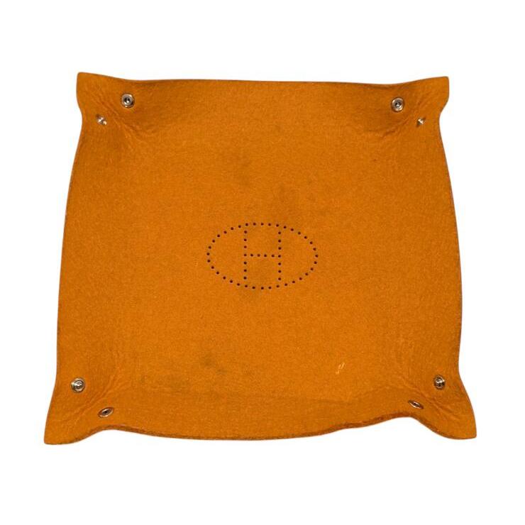 HERMES（エルメス） 新品同様 ヴィドポッシュ フェルトトレイ トレー