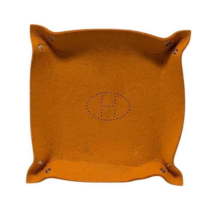 HERMES（エルメス） 新品同様 ヴィドポッシュ フェルトトレイ トレー