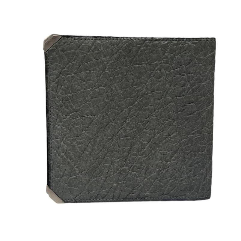 Valextra（ヴァレクストラ） 二つ折り 財布 札入 象革 エレファント