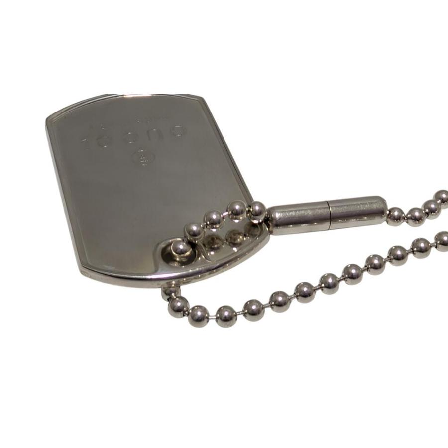 GUCCI（グッチ） ネックレス タグ ディアマンテ ドッグタグ ディアマン