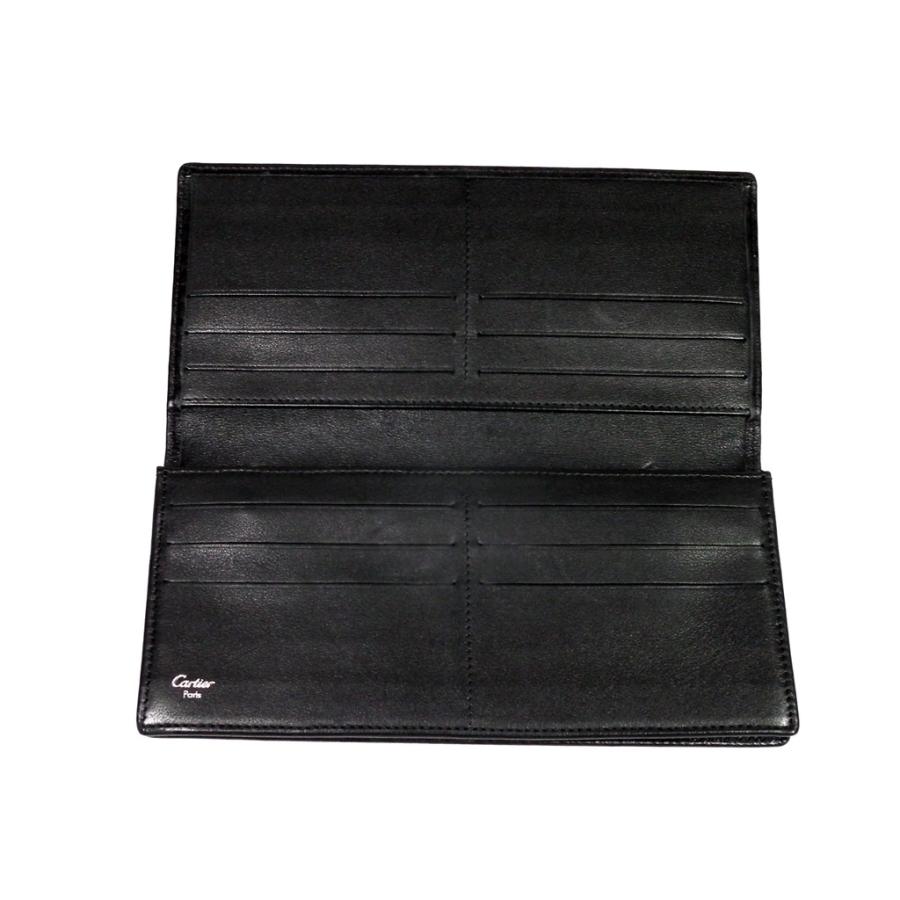Cartier（カルティエ） パシャ 長財布 二つ折り レザー ストライプ 型