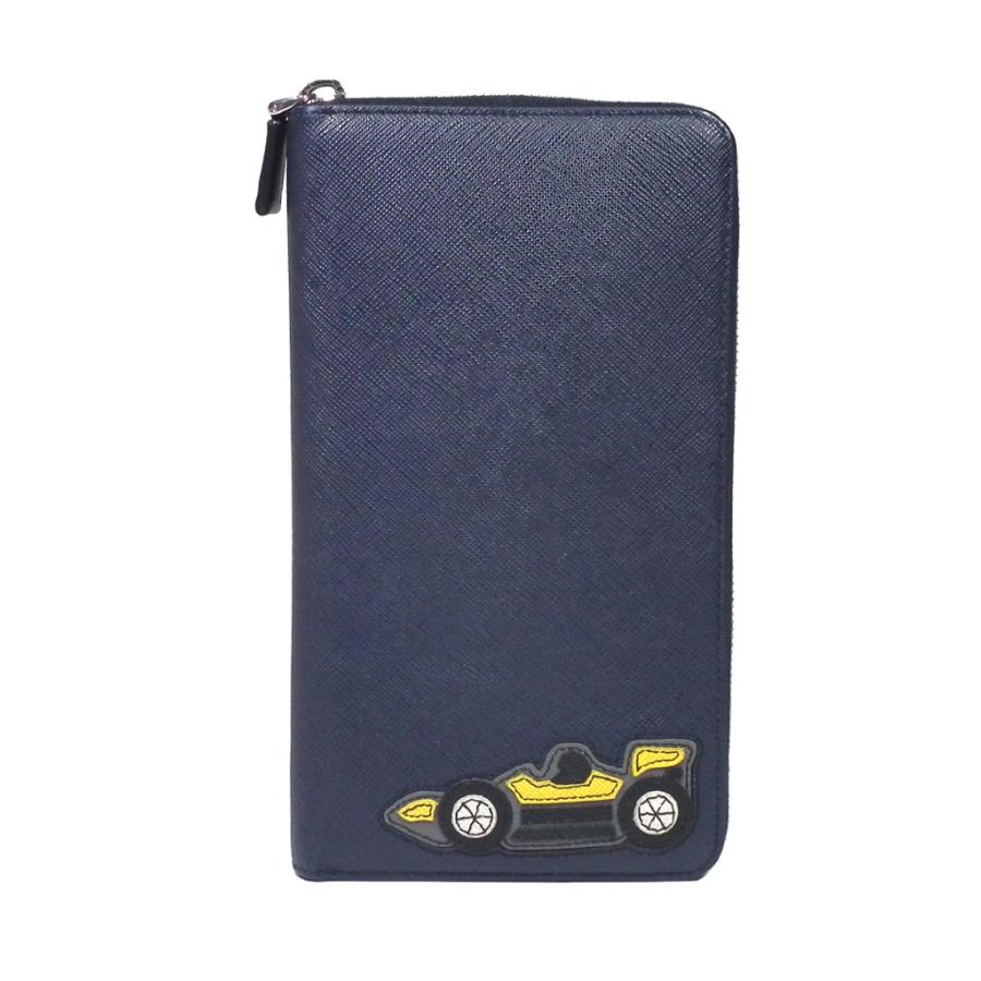 PRADA（プラダ） 長財布 ラウンドファスナー レーシングカー