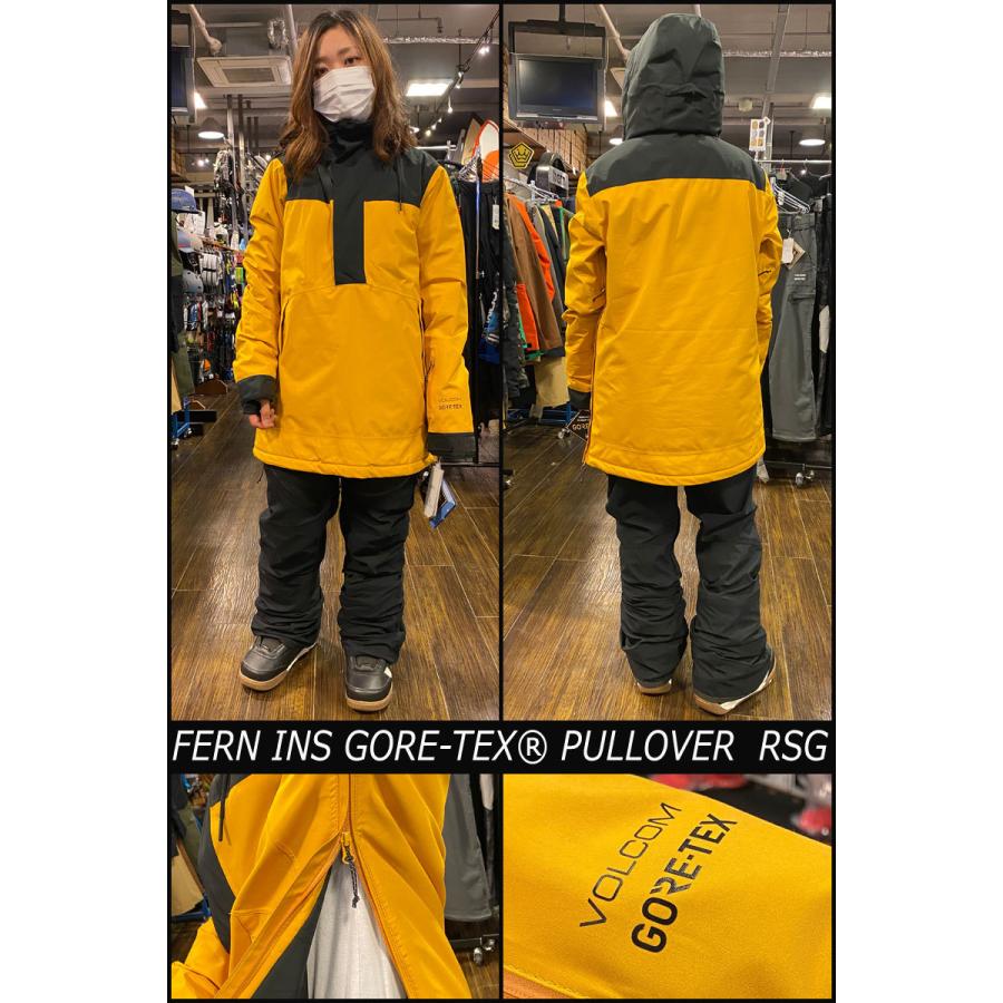 21-22 VOLCOM/ボルコム FERN INS GORE PULLOVER jacket レディース