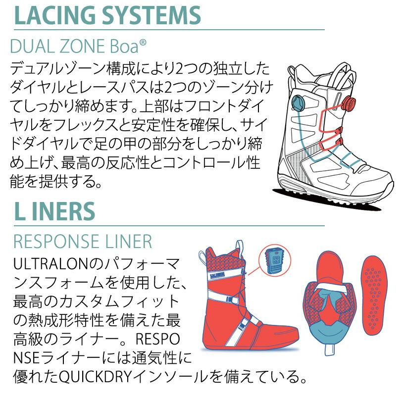 SALOMON（サロモン） 25-26 SALOMON/サロモン DIALOGUE DUAL BOA WIDE