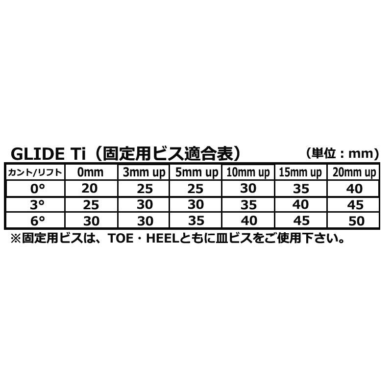 23-24 ACT GEAR アクトギア / GLIDE Ti グライド ティーアイ アルペン