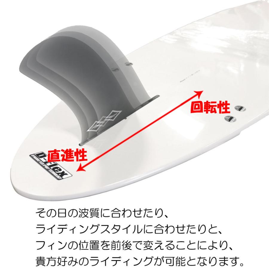 ロングボード センターフィン シングル ADVANCED PIVOT グラス
