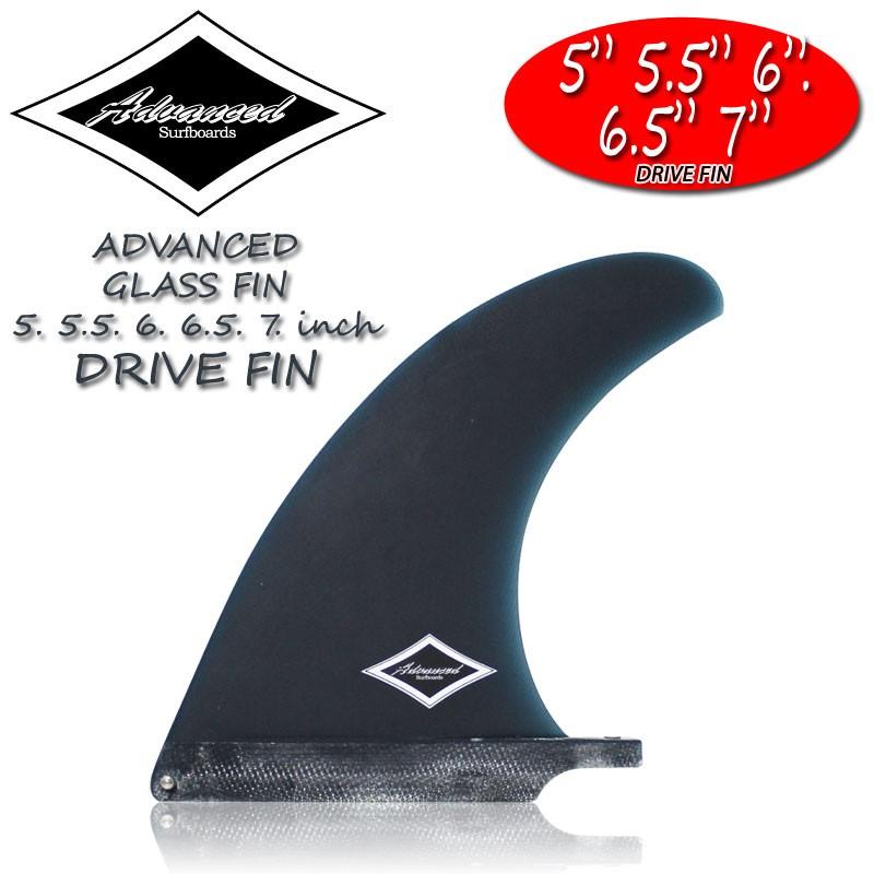 ロングボード センターフィン シングル ADVANCED DRIVE グラス 5.5”6