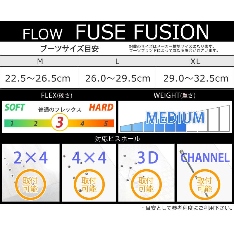 FLOW（フロー） 即出荷 23-24 FLOW / フロー FUSE FUSION フューズ
