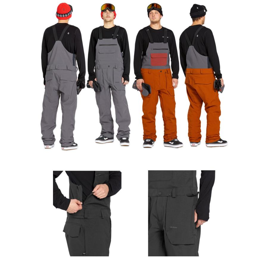VOLCOM（ボルコム） 24-25 VOLCOM/ボルコム ROAN BIB overall 着用説明