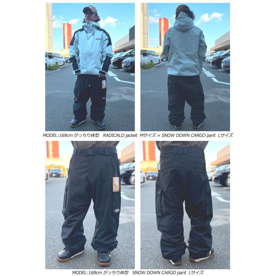 NOW 24-25 QUIKSILVER/クイックシルバー SNOW DOWN CARGO pant メンズ